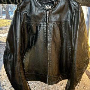 REAL Leather Motorcycle Jacket